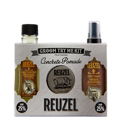 Набор Groom Try Me Kit Concrete Pomade